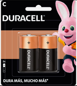 DURACELL C BLISTER C/2 PILAS  60.87 PZ  