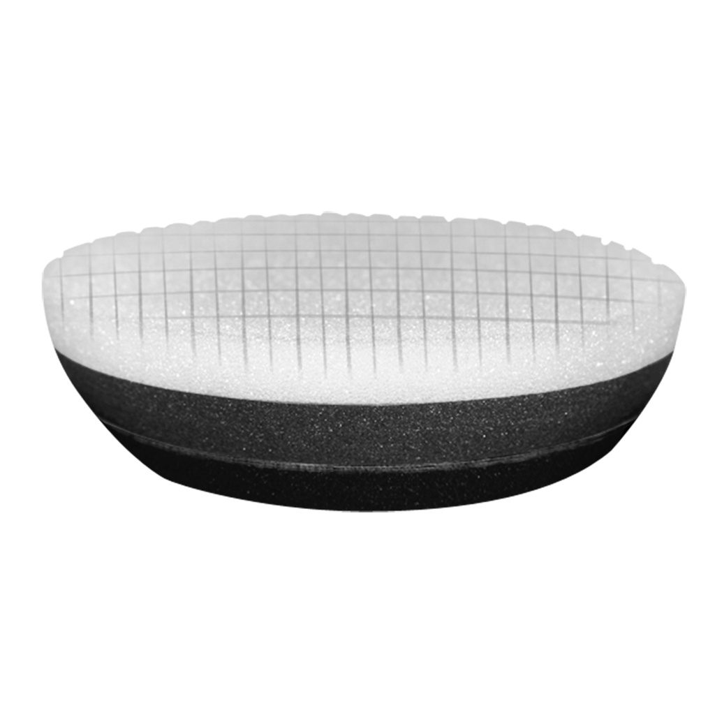 ESPONJA SPIDER PAD AUSTROMEX P/PULIDO 5-3/8" BLANCA (2474)(H)