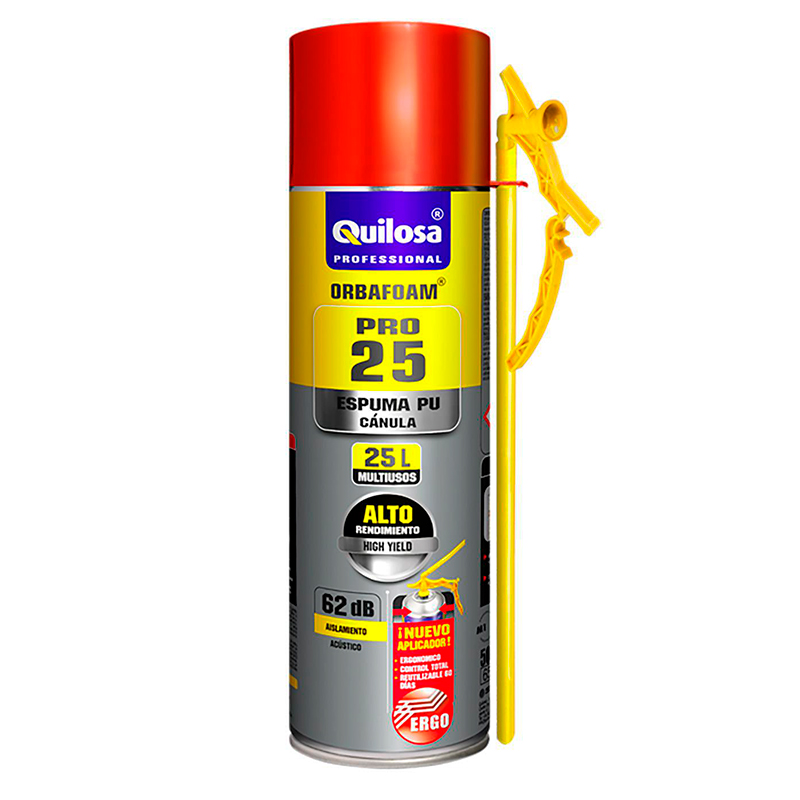 ESPUMA POLIURETANO QUILOSA ORBAFOAM PRO25 500ML