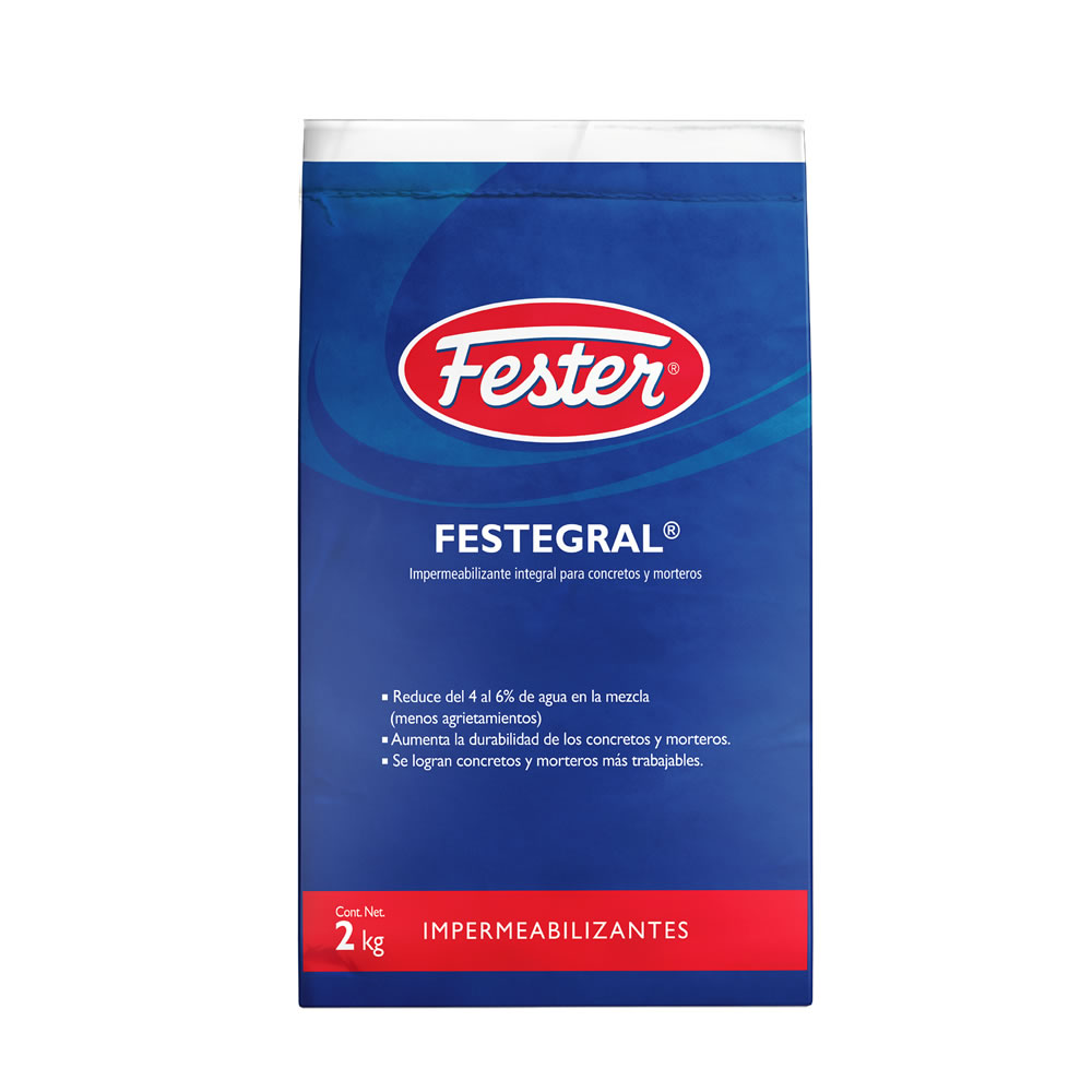 IMPERMEABILIZANTE FESTEGRAL P/CONCRETO 10 X 2KG