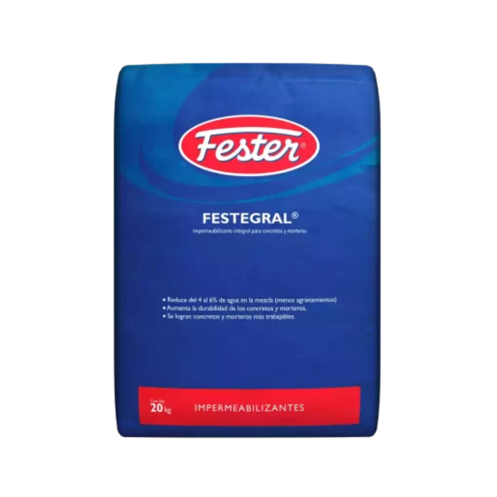 IMPERMEABILIZANTE FESTEGRAL P/CONCRETO 20KG