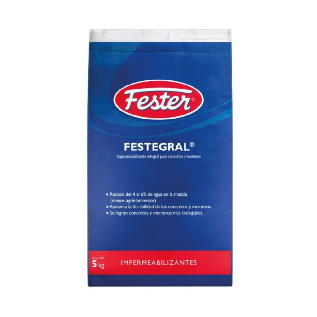 IMPERMEABILIZANTE FESTEGRAL P/CONCRETO 5 X 5KG