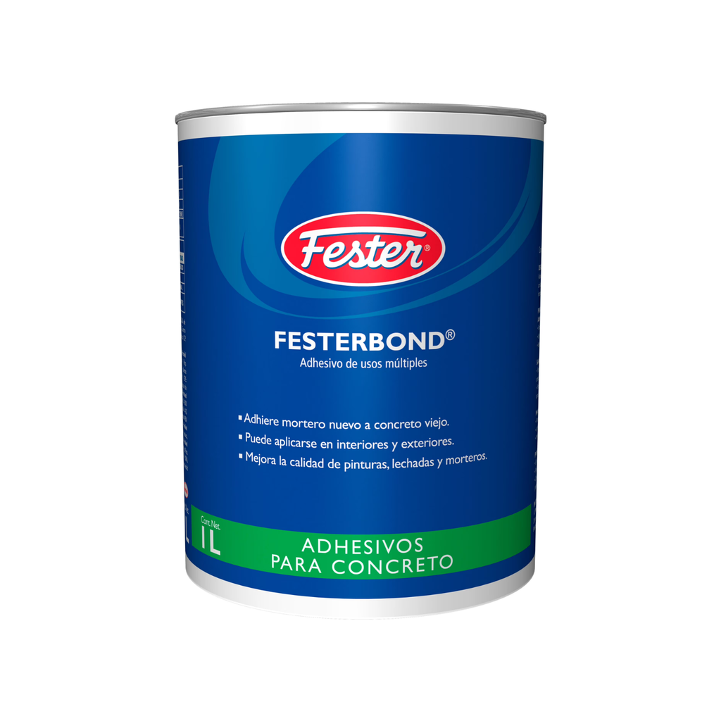 ADHESIVO FESTER BOND BLANCO P/CONCRETO 1LT