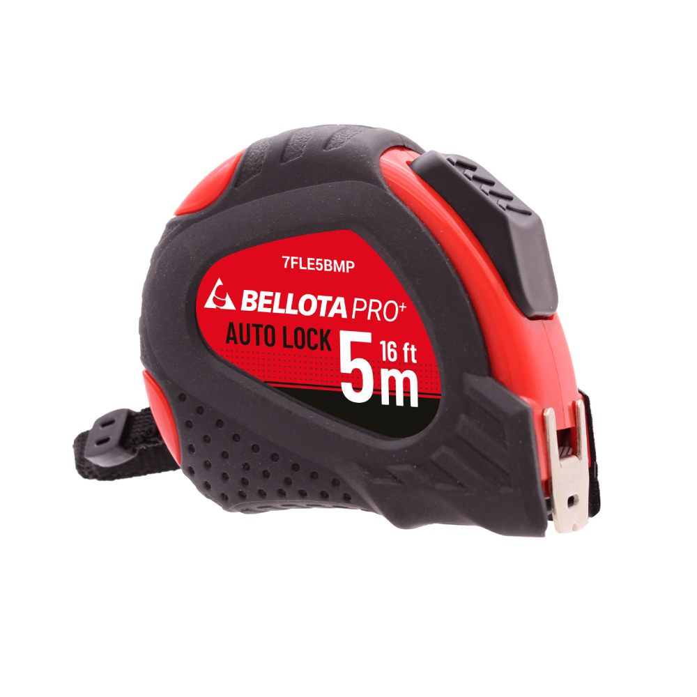 FLEXÓMETRO BELLOTA ANTI-IMPACTO 5M PRO (7FLE5BMP)(H)