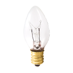 FOCO MONTANA 7-1/2 FIJO CLARO S/COLOR E12 5W (4105)(E)