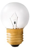 FOCO MONTANA BOLA G-45 P/REFRIGERADOR 40W (3602)(E)