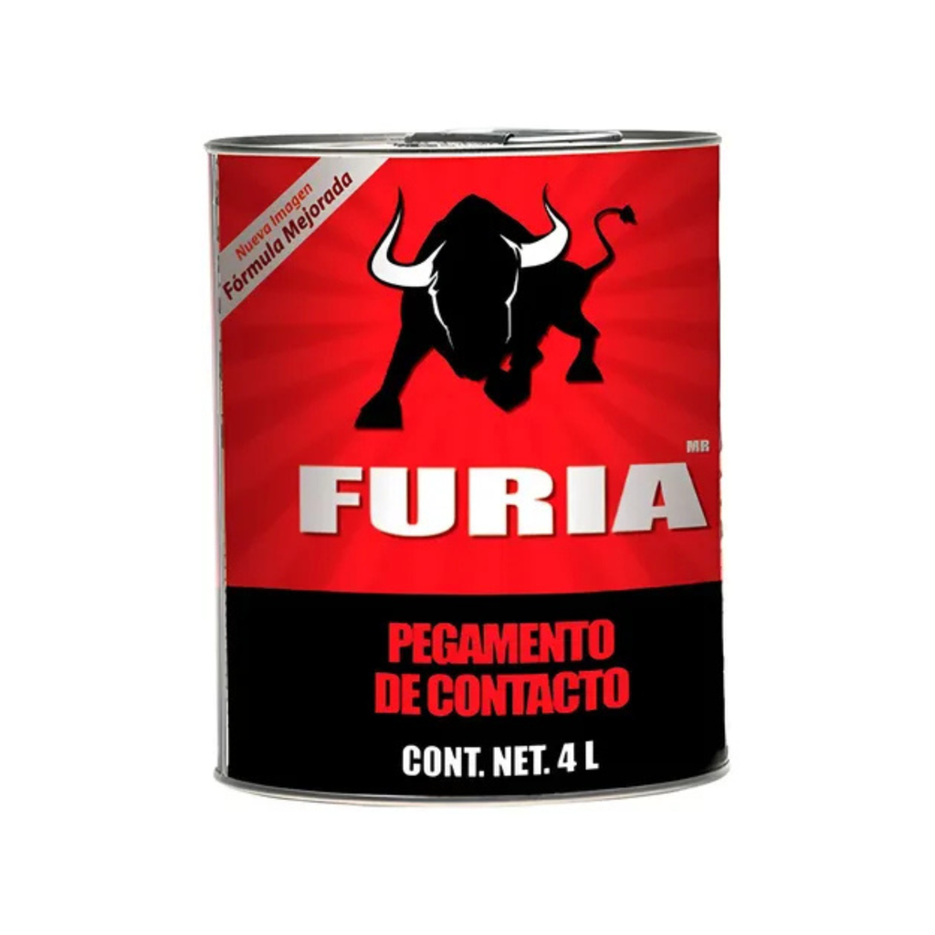 FURIA PEGAMENTO DE CONTACTO AMARILLO 4LT