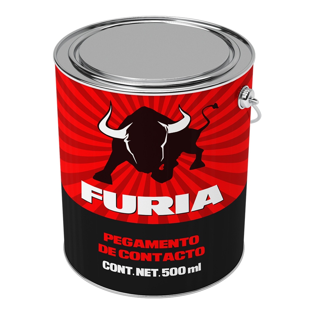FURIA PEGAMENTO DE CONTACTO AMARILLO 500ML
