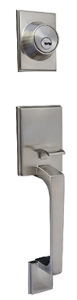 GATILLO YALE NAPOLES LLAVE-LLAVE CROMO MATE (MX88370)