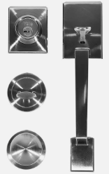 GATILLO YALE NÁPOLES LLAVE-MARIPOSA NÍQUEL SATINADO (MX88373)