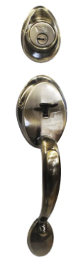 GATILLO YALE VENECIA LLAVE-LLAVE LATÓN ANTIGUO (MX80878)