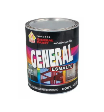 GENERAL PAINT ESMALTE ROJO 250ML (70802)(E)