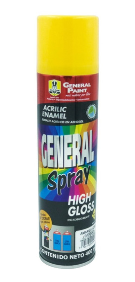 AEROSOL GENERAL PAINT AMARILLO CANARIO 400ML (A2305)(E)