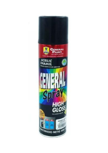 AEROSOL GENERAL PAINT NEGRO 400ML (A2302)(E)