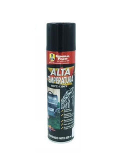 AEROSOL GENERAL PAINT NEGRO ALTA TEMPERATURA 400ML (A2360)(E)