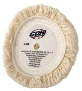 GONI BORLA 100% LANA 4 CAPAS 7.5 " C/VELCRO (SP849)