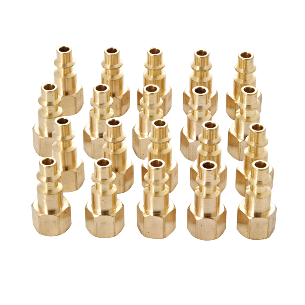 GONI NIPLE RÁPIDO HEMBRA 1/4" CAJA C/20PZ (41010)(H)