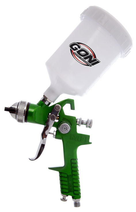 GONI PISTOLA GRAVEDAD ECOLÓGICA C/VASO 600ML BOQUILLA 1.4MM (33005)