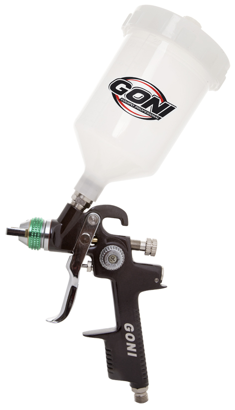 GONI PISTOLA GRAVEDAD HVLP C/VASO 600ML BOQUILLA 1.4MM (322)