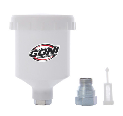 GONI VASO DE PLÁSTICO 150ML C/CONECTOR MACHO (412)