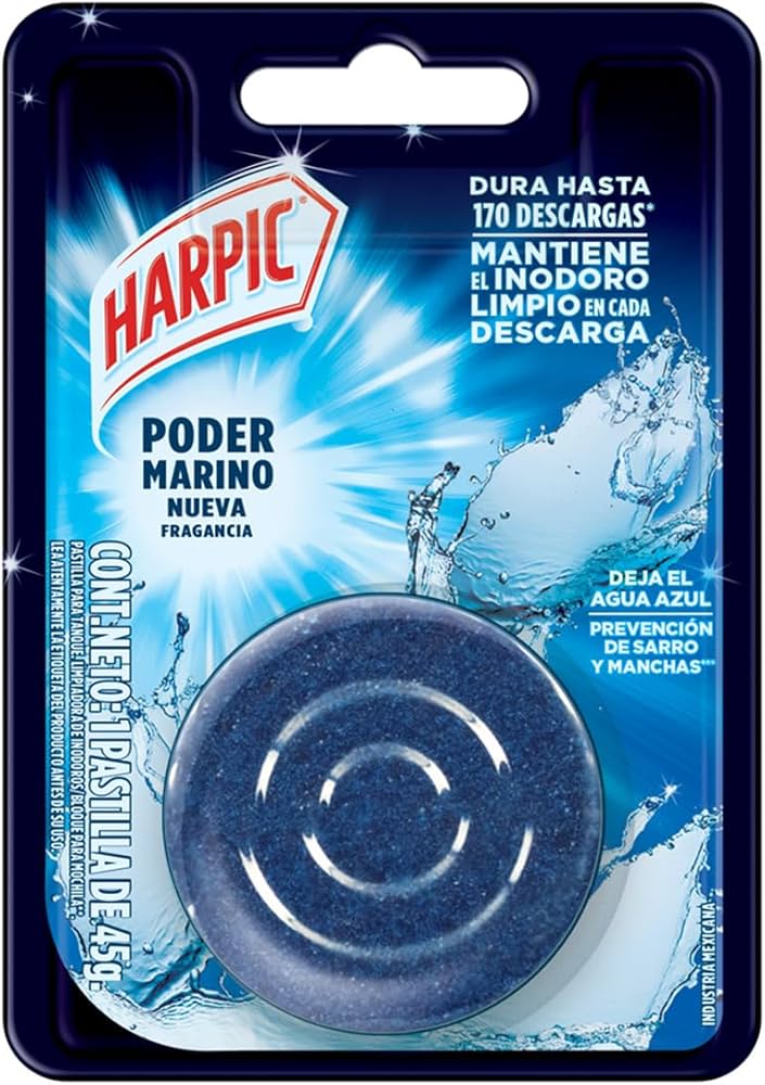 HARPIC PASTILLA AZUL ACUÁTICO (H)