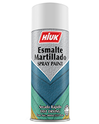 HIUK AEROSOL 404 AZUL MARTILLADA 400ML