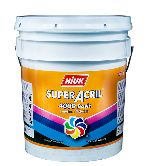 HIUK SUPERACRIL 4000 SALMON 19LT 8071