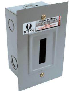 IGESA CENTRO DE CARGA 1 UNIDAD P/EMPOTRAR (E)