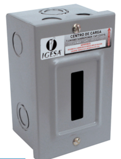 IGESA CENTRO DE CARGA 1 UNIDAD P/SOBREPONER (E)