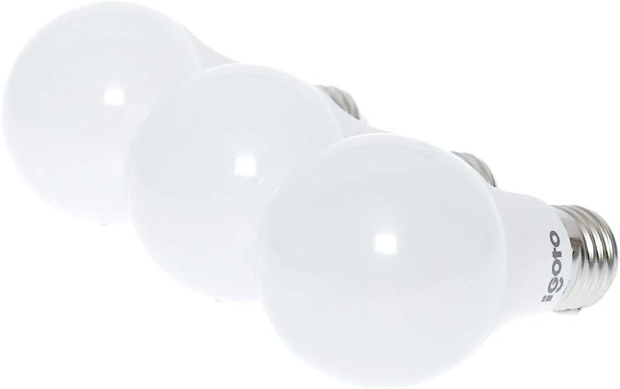IGOTO PAQUETE C/3 FOCO LED A60 E27 9W LUZ FRÍA (F3P10109)(E)