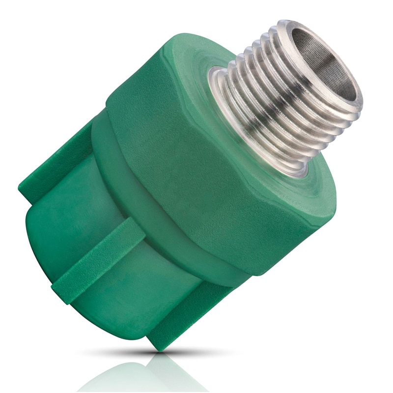 IUSA PLUS ADAPTADOR MACHO PPR 32MM X 1" MNPT (616380)