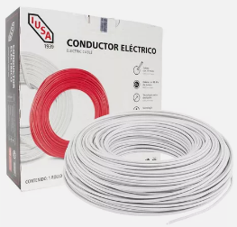 IUSA CABLE POT #18 BLANCO 100M (301706)