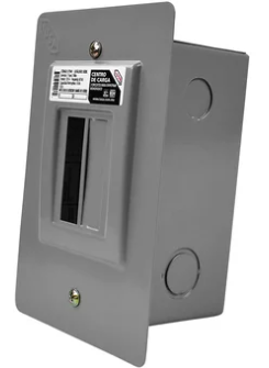 IUSA CENTRO DE CARGA 2 UNIDADES P/EMPOTRAR (217941)(E)