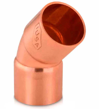 IUSA COBRE CODO 45° 1-1/4"(32MM) (616844)