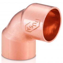 IUSA COBRE CODO 90° 1-1/2" (38MM) (616839)(H)