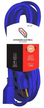 IUSA EXTENSIÓN USO RUDO ATERRIZADA AZUL C/FAJILLA 15M (619357)(E)