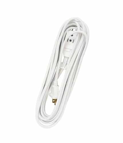 IUSA EXTENSIÓN DOMÉSTICA 2X16 POLARIZADA BLANCA 4M (217190)(E)