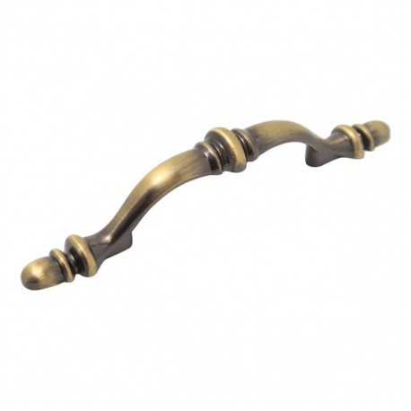 JALADERA HANDY TRADICIONAL LATÓN ANTIGUO 26MM X 76MM C/TORNILLO (3888)(E)