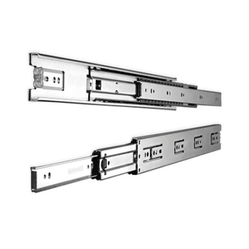 JUEGO DE CORREDERA HANDY DE EXTENSIÓN S/TORNILLO 10" NÍQUEL (3601)(E)