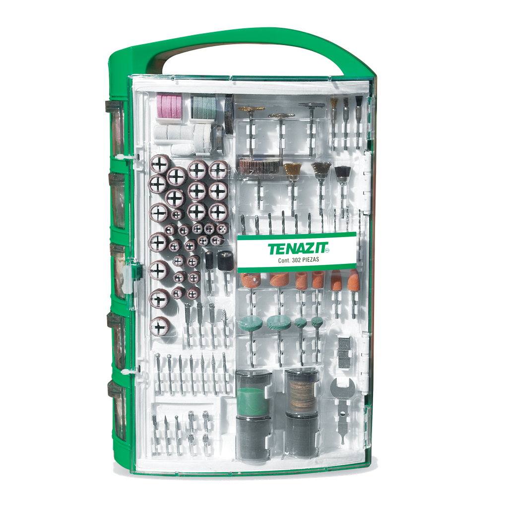 KIT HERRAMIENTAS AUSTROMEX P/MOTOTOOL C/302 PZS (2992)(H)