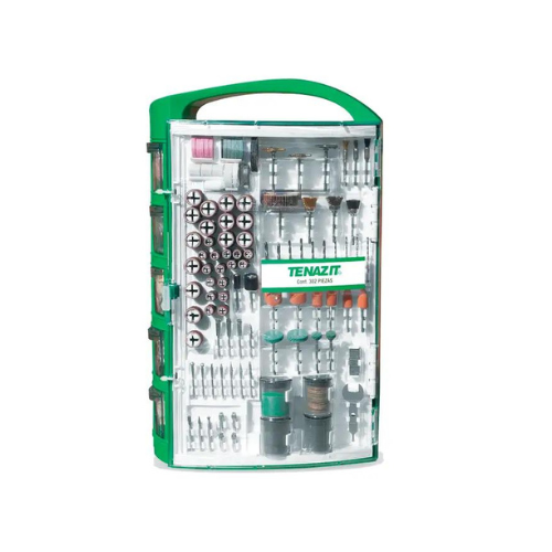 KIT HERRAMIENTAS AUSTROMEX P/MOTOTOOL C/302 PZS (2992)(H)