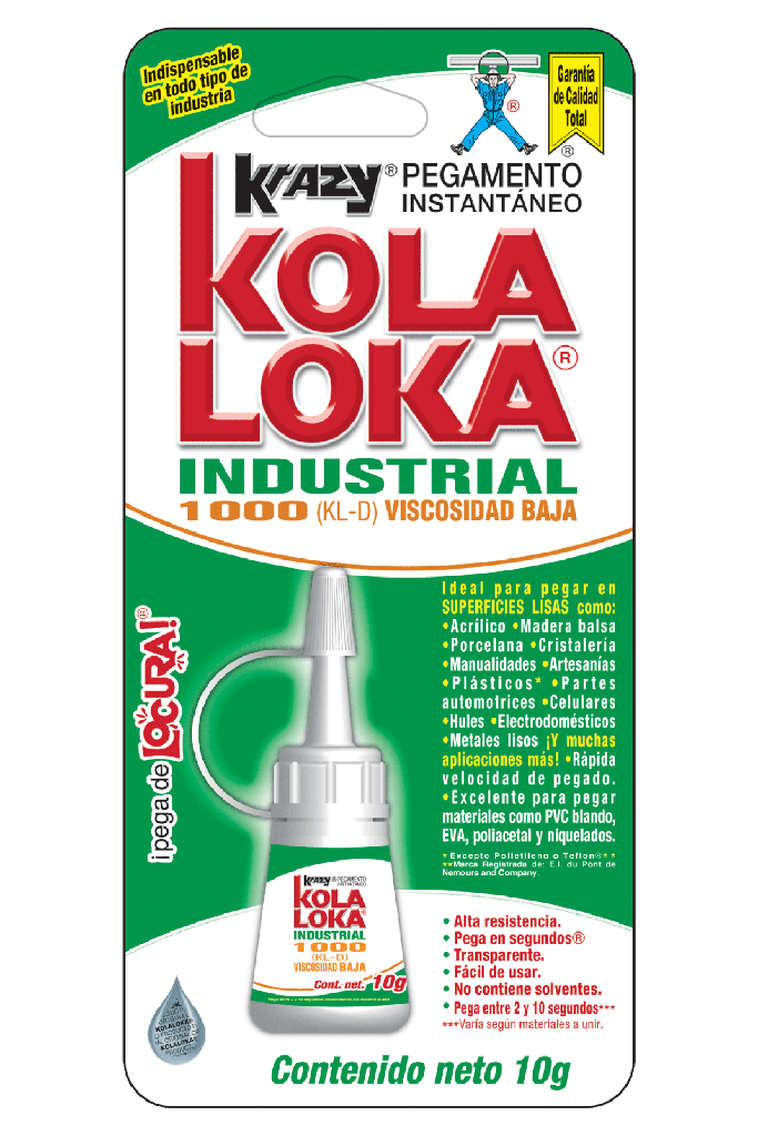 KOLA LOKA INDUSTRIAL 20GR $45.40 C/12 PZ (H)     