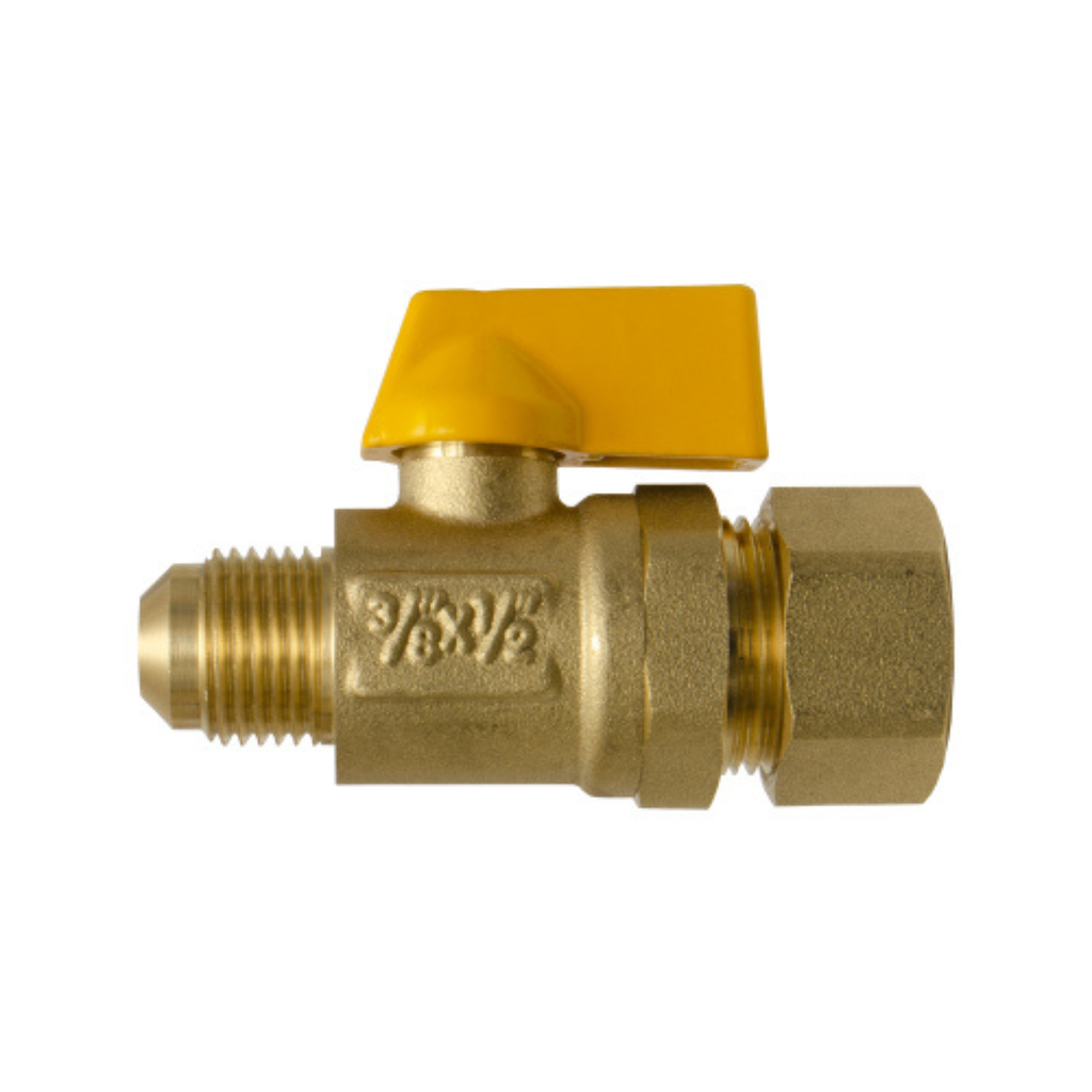 COFLEX LLAVE CONTROL P/GAS 1/2" T.C. x 3/8" FLARE (IP-201)