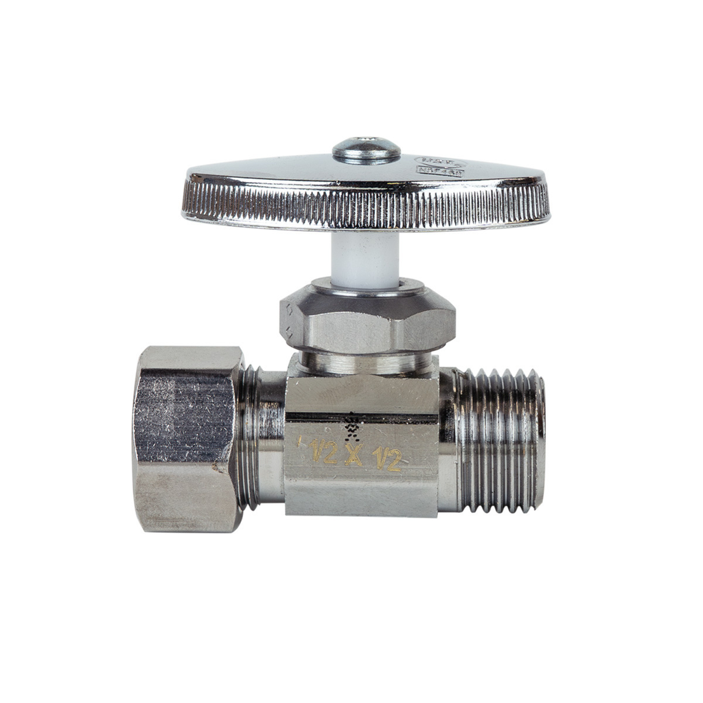 COFLEX LLAVE DE CONTROL TRADICIONAL RECTA 1/2" T.C. x 1/2" M. (IP-106)