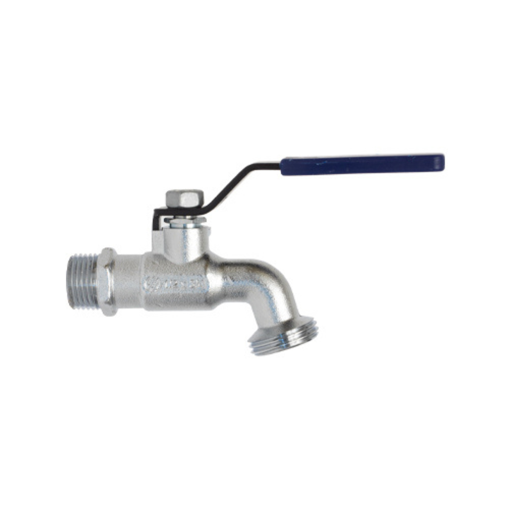 COFLEX LLAVE JARDÍN 1/4 VUELTA 1/2" M.N.P.T. x 3/4" N.H. (IP-711)