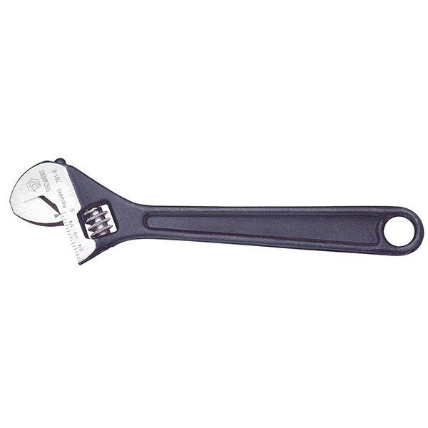 TULMEX LLAVE AJUSTABLE PAVONADA 8" (PERICO)(701-8)(H)