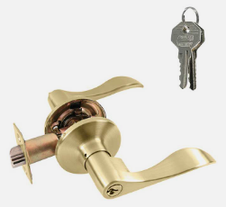 MANIJA PHILLIPS NOGAL RECÁMARA LATÓN BRILLANTE BLISTER (MX84038)