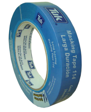 MASKING TUK 114 AZUL 24MM x 50M (1")