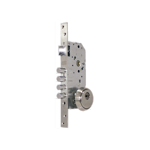MECANISMO TESA RB200 NÍQUEL P/CERRADURA DE EMBUTIR DE BULONES C/PICAPORTE ESCUDO E700 LLAVE-LLAVE (MX86673)