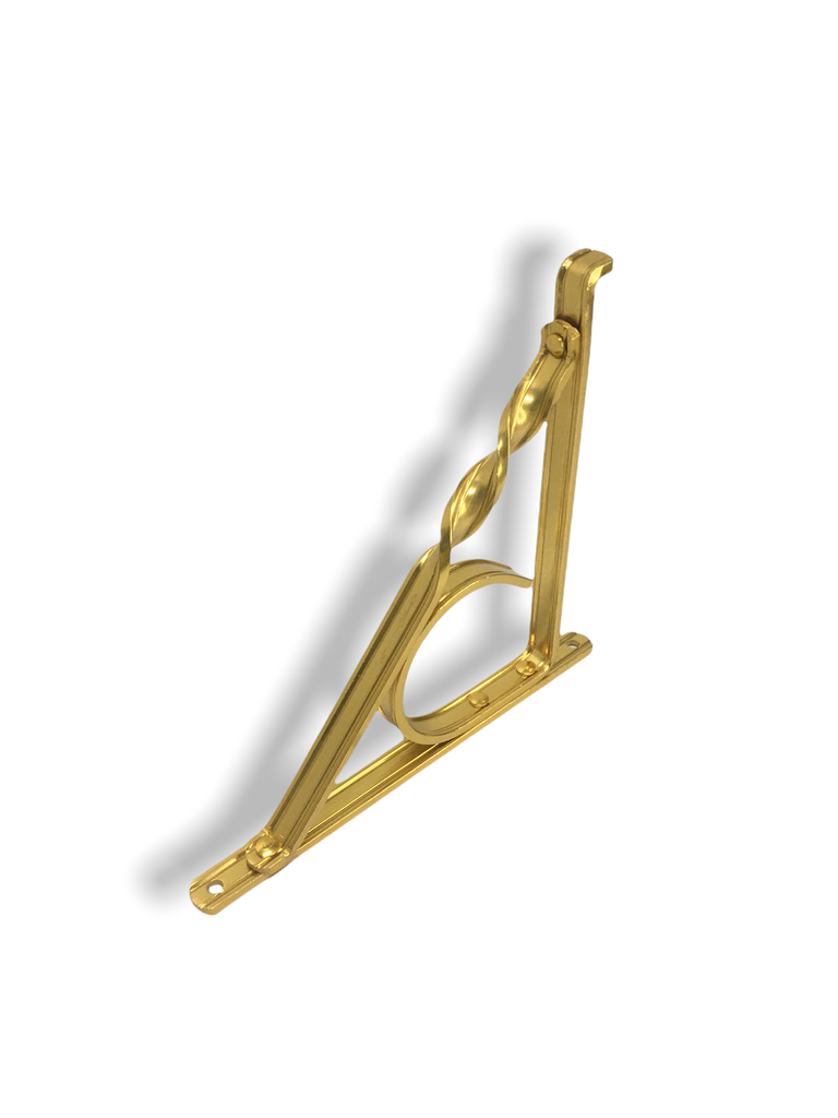MENSULA ROCAMAR ALUMINIO-ORO 30CM (E)